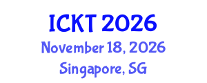 International Conference on Kidney Transplantation (ICKT) November 18, 2026 - Singapore, Singapore International Conference on Kidney Transplantation (ICKT) November 18, 2026 - Singapore, Singapore