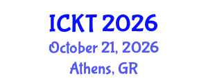 International Conference on Kidney Transplantation (ICKT) October 21, 2026 - Athens, Greece International Conference on Kidney Transplantation (ICKT) October 21, 2026 - Athens, Greece