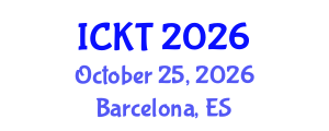 International Conference on Kidney Transplantation (ICKT) October 25, 2026 - Barcelona, Spain International Conference on Kidney Transplantation (ICKT) October 25, 2026 - Barcelona, Spain