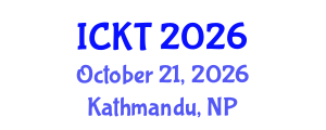 International Conference on Kidney Transplantation (ICKT) October 21, 2026 - Kathmandu, Nepal International Conference on Kidney Transplantation (ICKT) October 21, 2026 - Kathmandu, Nepal