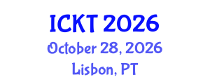 International Conference on Kidney Transplantation (ICKT) October 28, 2026 - Lisbon, Portugal International Conference on Kidney Transplantation (ICKT) October 28, 2026 - Lisbon, Portugal