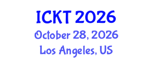 International Conference on Kidney Transplantation (ICKT) October 28, 2026 - Los Angeles, United States International Conference on Kidney Transplantation (ICKT) October 28, 2026 - Los Angeles, United States