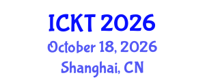 International Conference on Kidney Transplantation (ICKT) October 18, 2026 - Shanghai, China International Conference on Kidney Transplantation (ICKT) October 18, 2026 - Shanghai, China