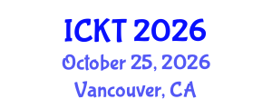 International Conference on Kidney Transplantation (ICKT) October 25, 2026 - Vancouver, Canada International Conference on Kidney Transplantation (ICKT) October 25, 2026 - Vancouver, Canada