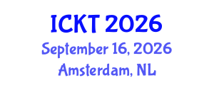 International Conference on Kidney Transplantation (ICKT) September 16, 2026 - Amsterdam, Netherlands International Conference on Kidney Transplantation (ICKT) September 16, 2026 - Amsterdam, Netherlands