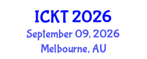 International Conference on Kidney Transplantation (ICKT) September 09, 2026 - Melbourne, Australia