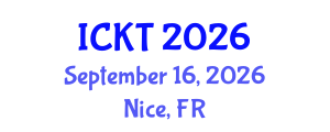 International Conference on Kidney Transplantation (ICKT) September 16, 2026 - Nice, France International Conference on Kidney Transplantation (ICKT) September 16, 2026 - Nice, France