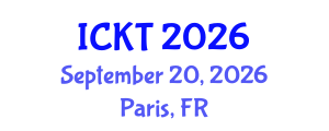 International Conference on Kidney Transplantation (ICKT) September 20, 2026 - Paris, France International Conference on Kidney Transplantation (ICKT) September 20, 2026 - Paris, France