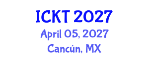 International Conference on Kidney Transplantation (ICKT) April 05, 2027 - Cancún, Mexico International Conference on Kidney Transplantation (ICKT) April 05, 2027 - Cancún, Mexico
