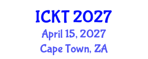 International Conference on Kidney Transplantation (ICKT) April 15, 2027 - Cape Town, South Africa International Conference on Kidney Transplantation (ICKT) April 15, 2027 - Cape Town, South Africa