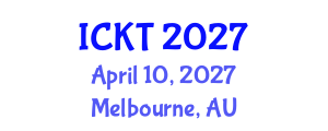 International Conference on Kidney Transplantation (ICKT) April 10, 2027 - Melbourne, Australia International Conference on Kidney Transplantation (ICKT) April 10, 2027 - Melbourne, Australia
