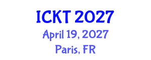 International Conference on Kidney Transplantation (ICKT) April 19, 2027 - Paris, France International Conference on Kidney Transplantation (ICKT) April 19, 2027 - Paris, France