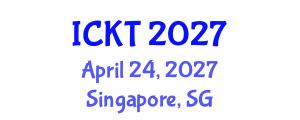 International Conference on Kidney Transplantation (ICKT) April 24, 2027 - Singapore, Singapore International Conference on Kidney Transplantation (ICKT) April 24, 2027 - Singapore, Singapore