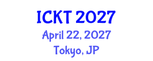 International Conference on Kidney Transplantation (ICKT) April 22, 2027 - Tokyo, Japan International Conference on Kidney Transplantation (ICKT) April 22, 2027 - Tokyo, Japan