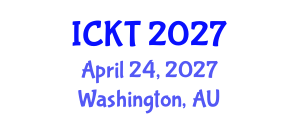 International Conference on Kidney Transplantation (ICKT) April 24, 2027 - Washington, Australia International Conference on Kidney Transplantation (ICKT) April 24, 2027 - Washington, Australia