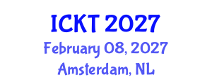 International Conference on Kidney Transplantation (ICKT) February 08, 2027 - Amsterdam, Netherlands International Conference on Kidney Transplantation (ICKT) February 08, 2027 - Amsterdam, Netherlands
