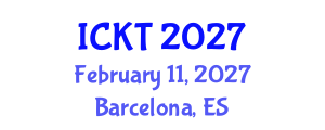 International Conference on Kidney Transplantation (ICKT) February 11, 2027 - Barcelona, Spain International Conference on Kidney Transplantation (ICKT) February 11, 2027 - Barcelona, Spain