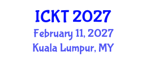 International Conference on Kidney Transplantation (ICKT) February 11, 2027 - Kuala Lumpur, Malaysia International Conference on Kidney Transplantation (ICKT) February 11, 2027 - Kuala Lumpur, Malaysia