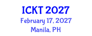 International Conference on Kidney Transplantation (ICKT) February 17, 2027 - Manila, Philippines International Conference on Kidney Transplantation (ICKT) February 17, 2027 - Manila, Philippines