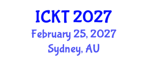 International Conference on Kidney Transplantation (ICKT) February 25, 2027 - Sydney, Australia International Conference on Kidney Transplantation (ICKT) February 25, 2027 - Sydney, Australia