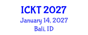 International Conference on Kidney Transplantation (ICKT) January 14, 2027 - Bali, Indonesia International Conference on Kidney Transplantation (ICKT) January 14, 2027 - Bali, Indonesia
