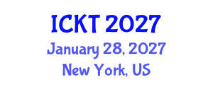 International Conference on Kidney Transplantation (ICKT) January 28, 2027 - New York, United States International Conference on Kidney Transplantation (ICKT) January 28, 2027 - New York, United States