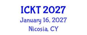 International Conference on Kidney Transplantation (ICKT) January 16, 2027 - Nicosia, Cyprus International Conference on Kidney Transplantation (ICKT) January 16, 2027 - Nicosia, Cyprus
