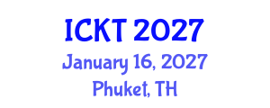 International Conference on Kidney Transplantation (ICKT) January 16, 2027 - Phuket, Thailand International Conference on Kidney Transplantation (ICKT) January 16, 2027 - Phuket, Thailand