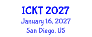 International Conference on Kidney Transplantation (ICKT) January 16, 2027 - San Diego, United States International Conference on Kidney Transplantation (ICKT) January 16, 2027 - San Diego, United States
