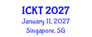 International Conference on Kidney Transplantation (ICKT) January 11, 2027 - Singapore, Singapore International Conference on Kidney Transplantation (ICKT) January 11, 2027 - Singapore, Singapore