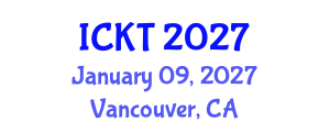 International Conference on Kidney Transplantation (ICKT) January 09, 2027 - Vancouver, Canada International Conference on Kidney Transplantation (ICKT) January 09, 2027 - Vancouver, Canada
