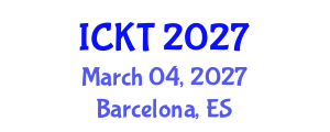 International Conference on Kidney Transplantation (ICKT) March 04, 2027 - Barcelona, Spain International Conference on Kidney Transplantation (ICKT) March 04, 2027 - Barcelona, Spain