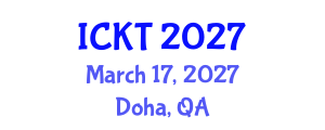 International Conference on Kidney Transplantation (ICKT) March 17, 2027 - Doha, Qatar International Conference on Kidney Transplantation (ICKT) March 17, 2027 - Doha, Qatar
