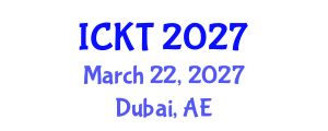 International Conference on Kidney Transplantation (ICKT) March 22, 2027 - Dubai, United Arab Emirates International Conference on Kidney Transplantation (ICKT) March 22, 2027 - Dubai, United Arab Emirates
