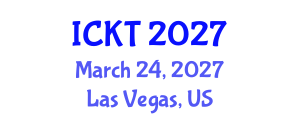 International Conference on Kidney Transplantation (ICKT) March 24, 2027 - Las Vegas, United States International Conference on Kidney Transplantation (ICKT) March 24, 2027 - Las Vegas, United States