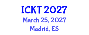 International Conference on Kidney Transplantation (ICKT) March 25, 2027 - Madrid, Spain International Conference on Kidney Transplantation (ICKT) March 25, 2027 - Madrid, Spain