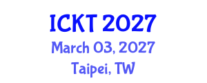 International Conference on Kidney Transplantation (ICKT) March 03, 2027 - Taipei, Taiwan International Conference on Kidney Transplantation (ICKT) March 03, 2027 - Taipei, Taiwan