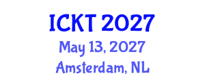 International Conference on Kidney Transplantation (ICKT) May 13, 2027 - Amsterdam, Netherlands International Conference on Kidney Transplantation (ICKT) May 13, 2027 - Amsterdam, Netherlands