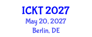 International Conference on Kidney Transplantation (ICKT) May 20, 2027 - Berlin, Germany International Conference on Kidney Transplantation (ICKT) May 20, 2027 - Berlin, Germany
