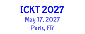 International Conference on Kidney Transplantation (ICKT) May 17, 2027 - Paris, France International Conference on Kidney Transplantation (ICKT) May 17, 2027 - Paris, France