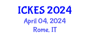 International Conference on Kinesiology and Exercise Sciences (ICKES) April 04, 2024 - Rome, Italy