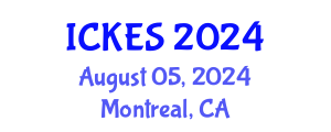 International Conference on Kinesiology and Exercise Sciences (ICKES) August 05, 2024 - Montreal, Canada