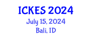 International Conference on Kinesiology and Exercise Sciences (ICKES) July 15, 2024 - Bali, Indonesia