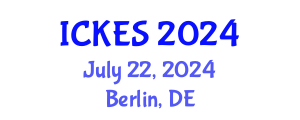 International Conference on Kinesiology and Exercise Sciences (ICKES) July 22, 2024 - Berlin, Germany