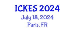 International Conference on Kinesiology and Exercise Sciences (ICKES) July 18, 2024 - Paris, France