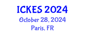 International Conference on Kinesiology and Exercise Sciences (ICKES) October 28, 2024 - Paris, France