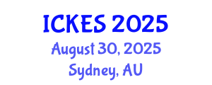 International Conference on Kinesiology and Exercise Sciences (ICKES) August 30, 2025 - Sydney, Australia