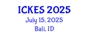 International Conference on Kinesiology and Exercise Sciences (ICKES) July 15, 2025 - Bali, Indonesia