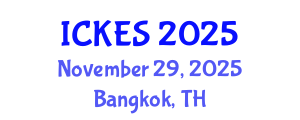 International Conference on Kinesiology and Exercise Sciences (ICKES) November 29, 2025 - Bangkok, Thailand