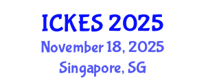 International Conference on Kinesiology and Exercise Sciences (ICKES) November 18, 2025 - Singapore, Singapore